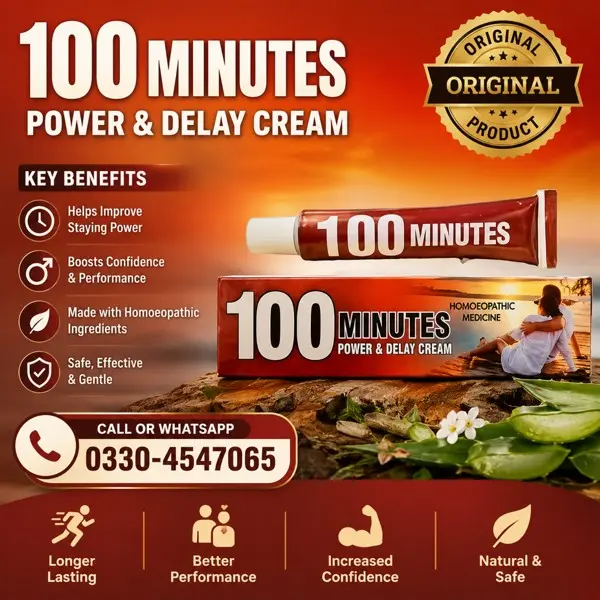 100 Minutes Timing Delay Cream in Pakistan