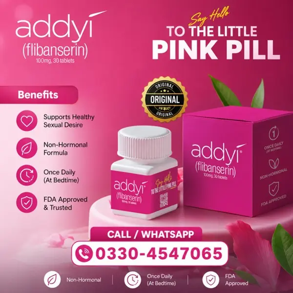 Addyi Tablets for Women in Pakistan
