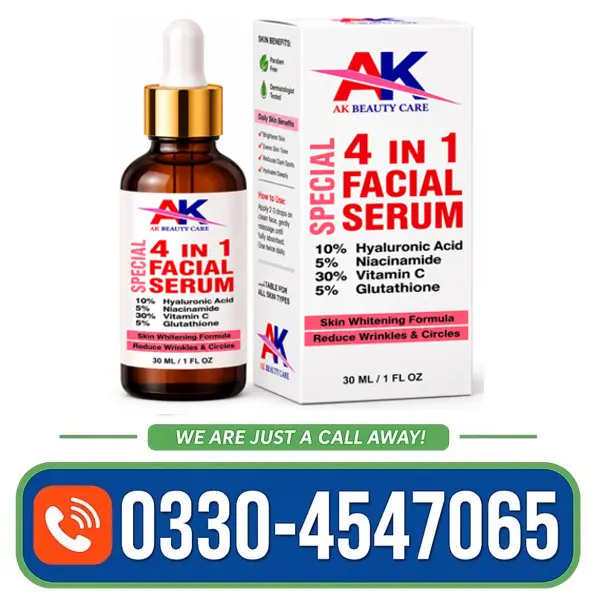 Ak Kojic Acid Alpha Arbutin Serum in Pakistan