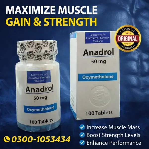 Anadrol 50mg Tablets in Pakistan