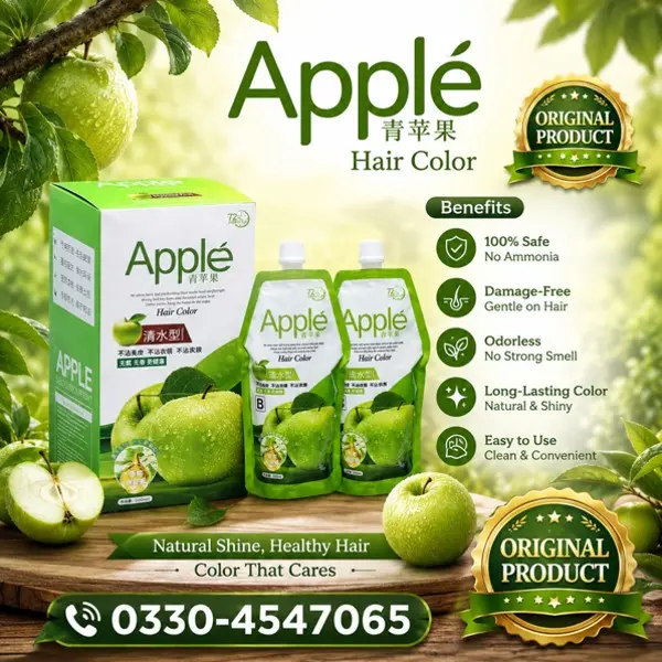 Apple Hair Color in Pakistan