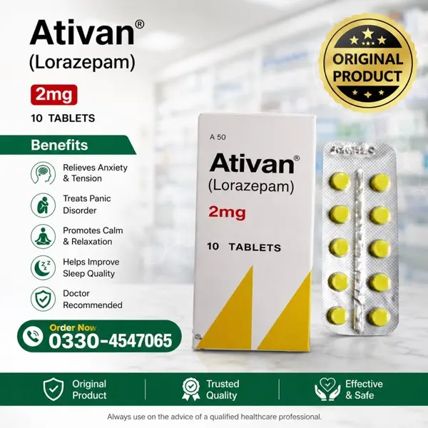 Ativan Tablets in Pakistan