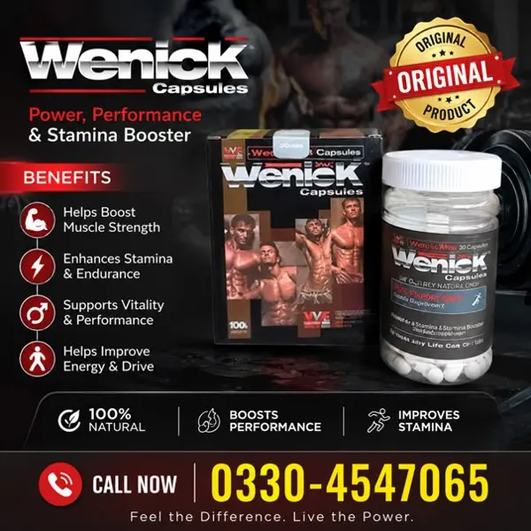 Best Wenick Capsules in Pakistan