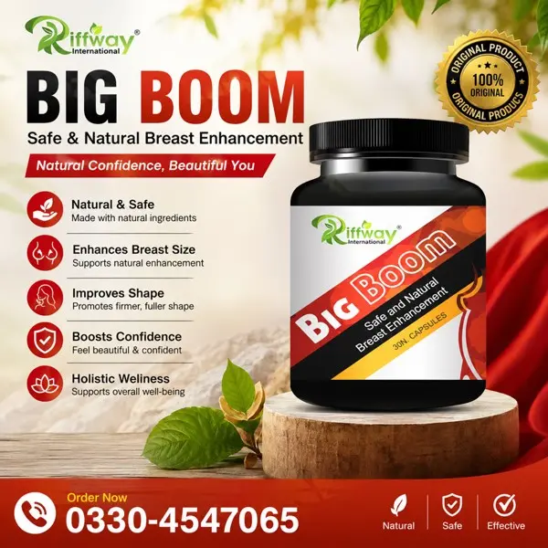 Big Boom Breast Enlargement Capsule in Pakistan