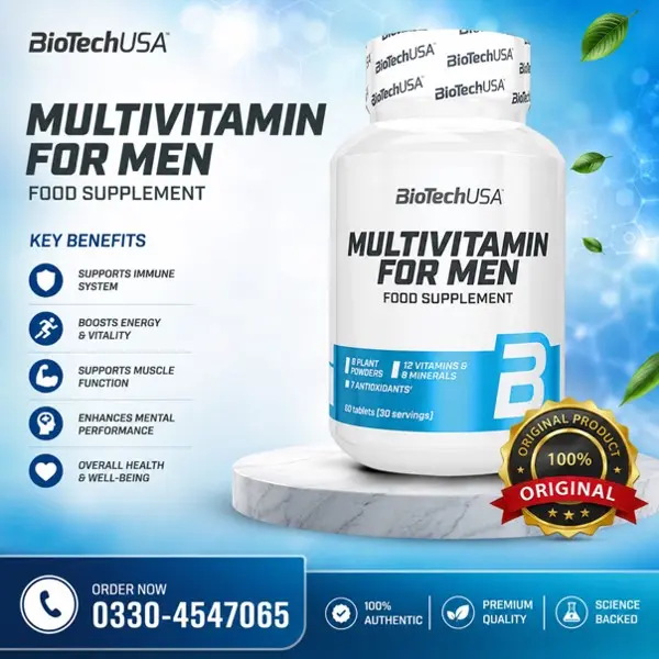 BioTechUSA Multivitamin for Men Tablets in Pakistan