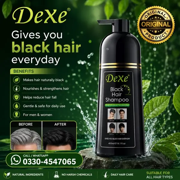 Black Hair Shampoo in Pakistan