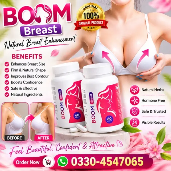 BoomBreast Capsule in Pakistan