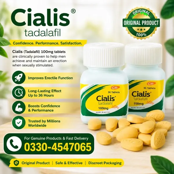 Cialis 30 Tablets in Pakistan