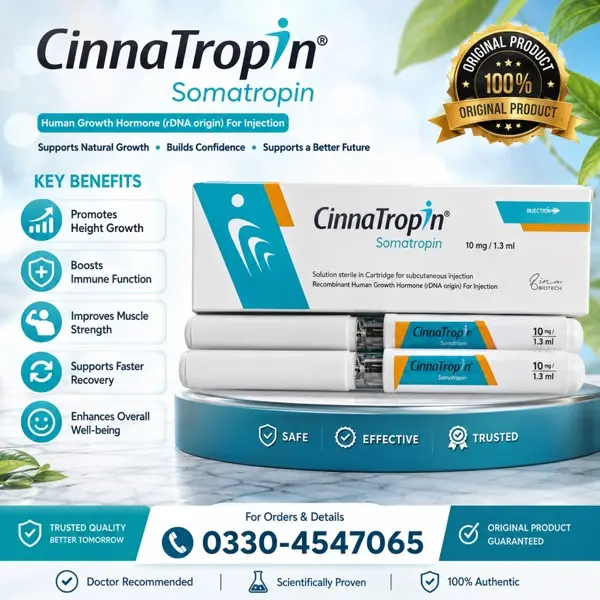 Cinnatropin 10mg in Pakistan