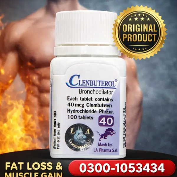 Clenbuterol 40 Mcg Tablets in Pakistan
