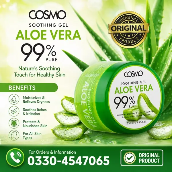 Cosmo Aloe Vera Moisturizing Gel in Pakistan