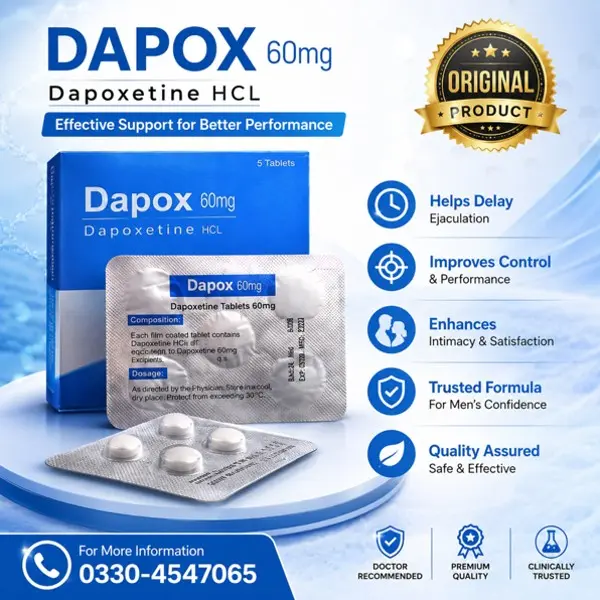 Dapox 60mg Tablets in Pakistan