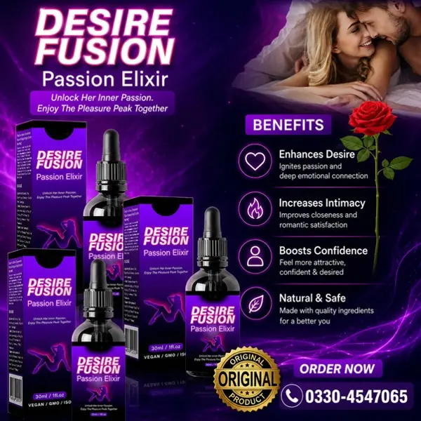 Desire Fusion Passion Elixir in Pakistan