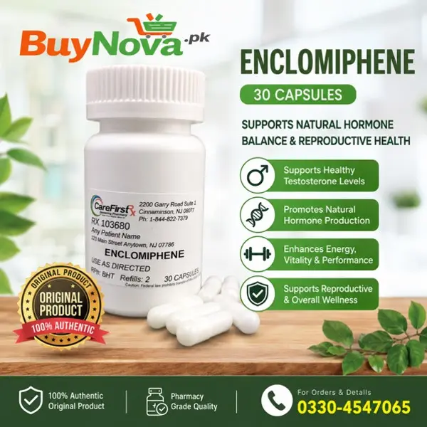 Enclomiphene Capsules in Pakistan