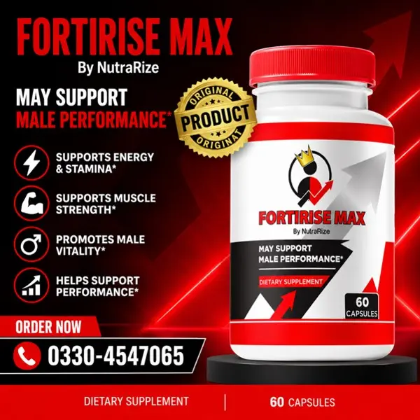 Fortirise Max Support Male Enhancement Capsules in Pakistan