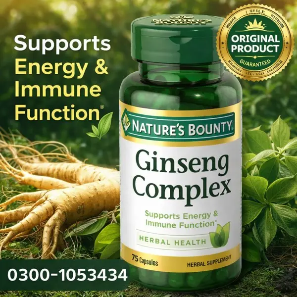 Ginseng Complex Capsules in Pakistan