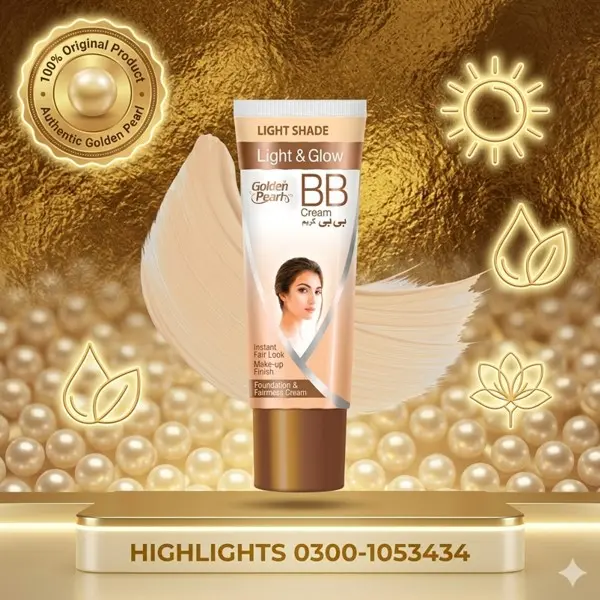 Golden Pearl Light & Glow BB Cream in Pakistan
