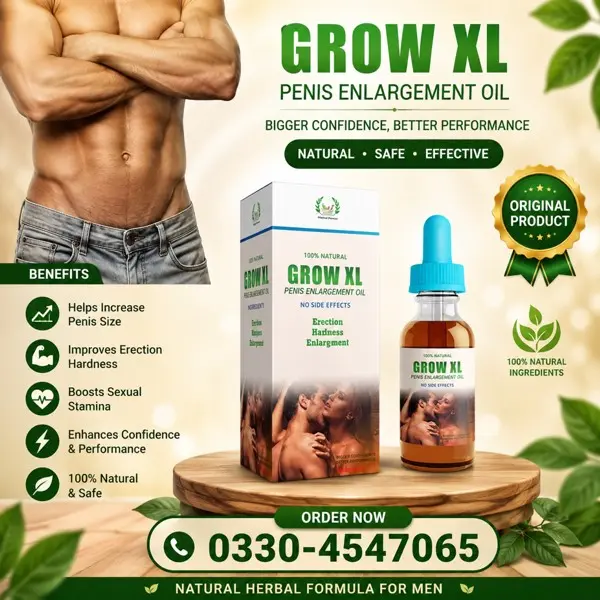 Grow XL Penis Enlargement Oil in Pakistan