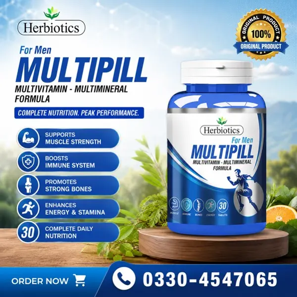 Herbiotics Multipill for Men in Pakistan