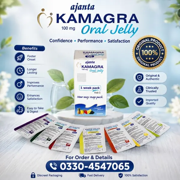 Kamagra Oral Jelly for Men in Pakistan