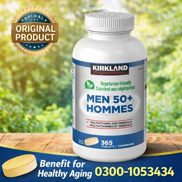Kirkland Signature Men 50+ Hommes Tablets in Pakistan