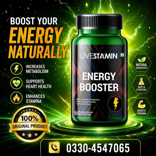 LIVESTAMIN Energy Booster Capsules in Pakistan 