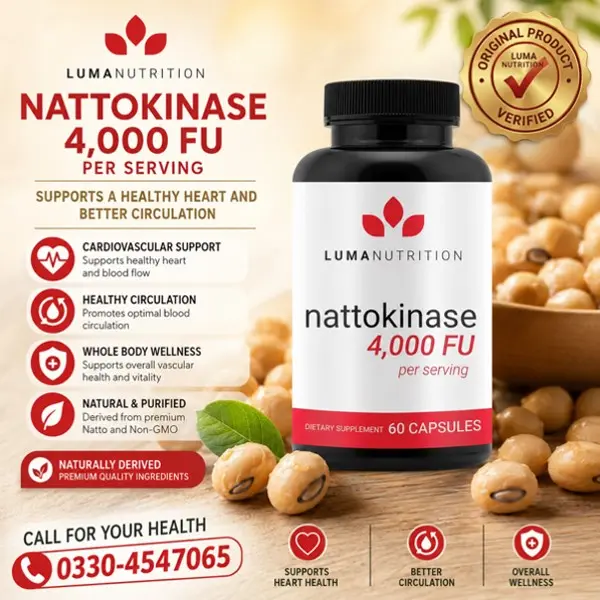Luma Nutrition Nattokinase Capsules in Pakistan