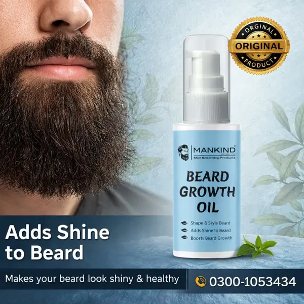 Mankind Beard Growth Oil in Pakistan