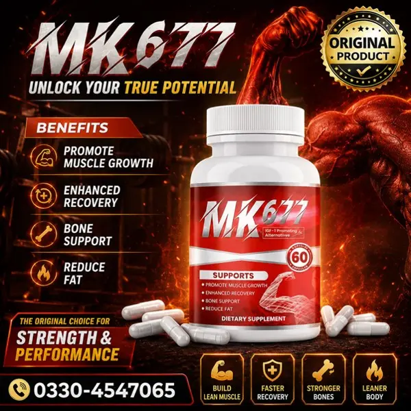 Mk-677 Ibutamoren Capsules in Pakistan