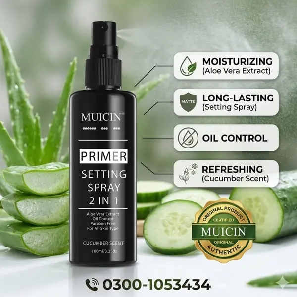 Muicin 2-in-1 Primer Setting Spray in Pakistan