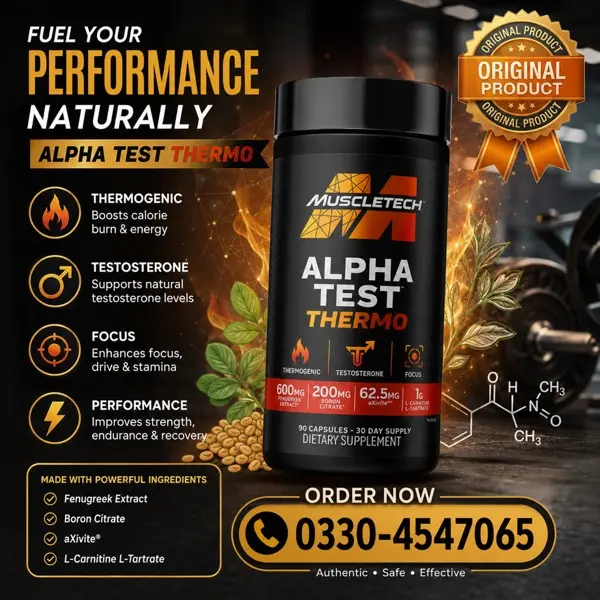 MuscleTech Alpha Test Thermo Capsule in Pakistan