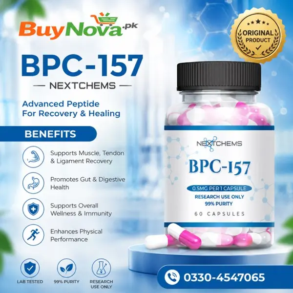 Nextchems Brand Bpc-157 Capsules in Pakistan
