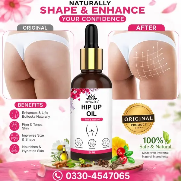 Original Intimify Hip Up Oil in Pakistan