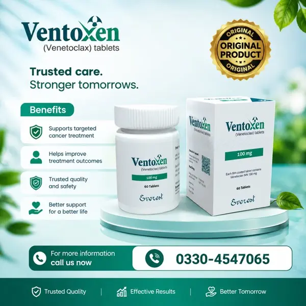Original Ventoxen 100mg Tablets in Pakistan