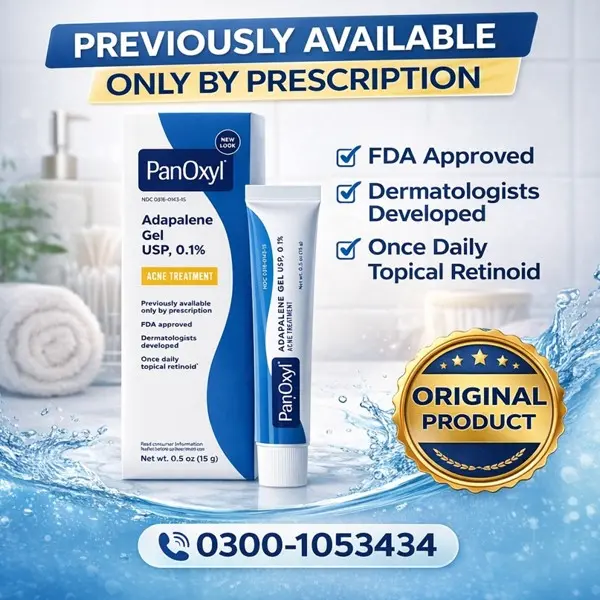 PanOxyl Adapalene Gel in Pakistan