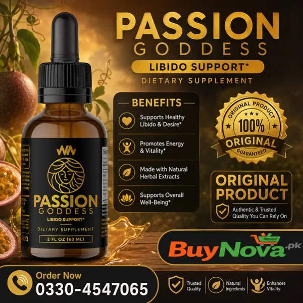 Passion Goddess Libido Support Drops in Pakistan