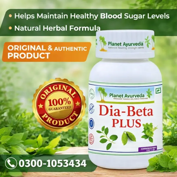 Planet Ayurveda Dia-beta Plus Capsules in Pakistan