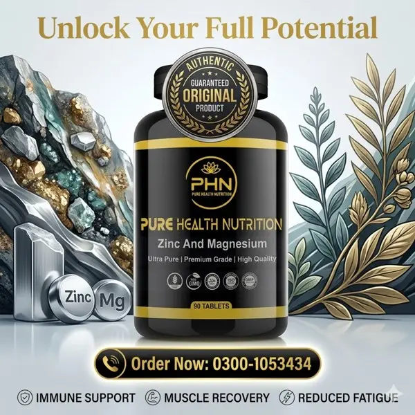 Pure Health Nutrition Zinc and Magnesium Tablets in Pakistan