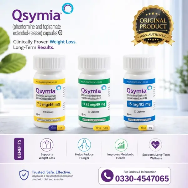Qsymia 7.5-46 Mg Capsule in Pakistan
