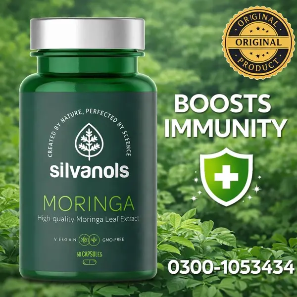 Silvanols Premium Moringa Capsules in Pakistan