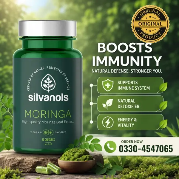 Silvanols Premium Moringa Capsules in Pakistan