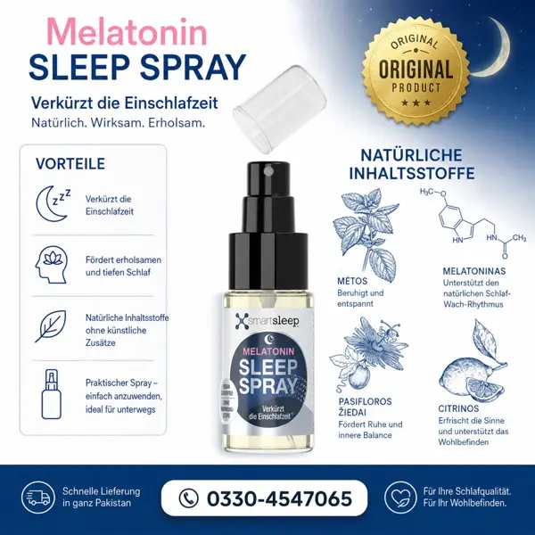 Smartsleep Melatonin Sleep Spray in Pakistan