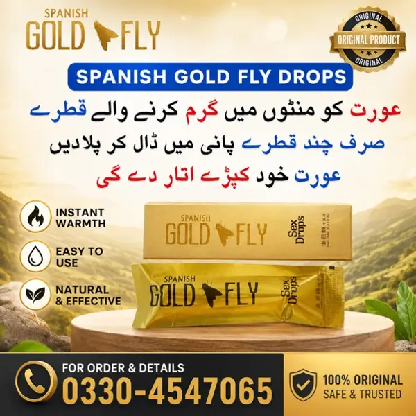 Spanish Gold Fly Drops for Female in Pakistan