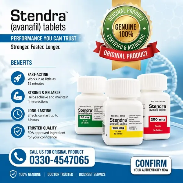 Stendra Tablets in Pakistan