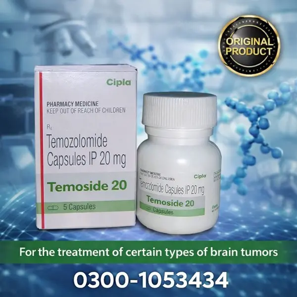 Temozolomide Capsules 20mg in Pakistan