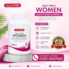 All Time Food Women's Multi-Vitamin & Mineral Supplement in Pakistan