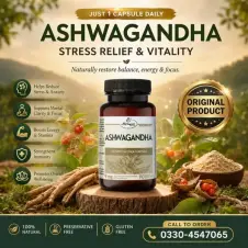 Ashwagandha 90 Capsules in Pakistan