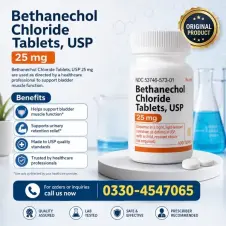 Bethanechol 25mg Tablets in Pakistan