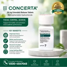 Concerta 36mg Tablets in Pakistan