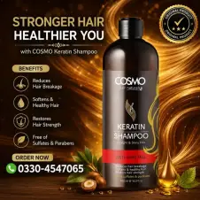 Cosmo Anti-Hair Fall Keratin Shampoo in Pakistan